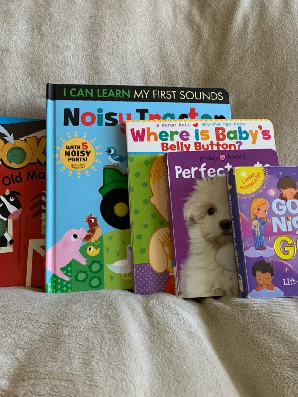 Melissa & Doug Colorful Board Book Bundle - Blue, Pink, Purple, Green, Yellow - Picture 1 of 5